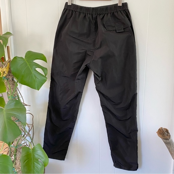 ALEXANDER Wang Utility Pants Metal Polyester Zipper Zip Ankles Track Black Retro - Picture 7 of 16